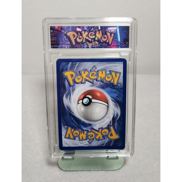 Pokemon Team Rockets Zapdos Destined Rivals 070/182 Rare Holo Art Slab NM - Picture 2 of 6